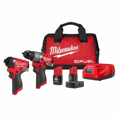 MILWAUKEE Milwaukee 3497-22 M12 Fuel 2-tool Combo Kit 12V