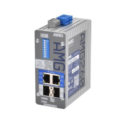 AMG SYSTEMS Amg Systems AMG260-2GBT-2S-P180 Media Converter 2G Poe 2SFP