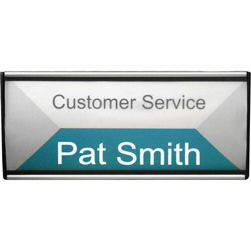 ADVANTUS Advantus AVT75390 Wall Door Sign Nameplate Holder