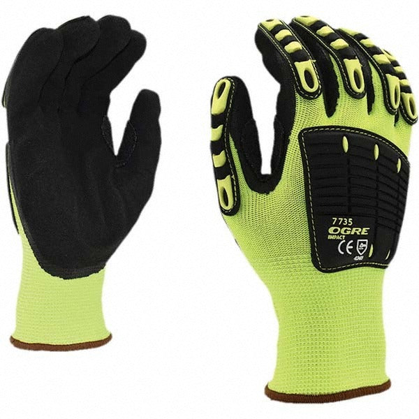 CORDOVA Cordova 7735XL Work Gloves X-large Nitrile Coated Hi-vis