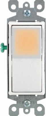 LEVITON Leviton R12-L5613-2LW 3-way Decora Rocker Switch 15A 277V