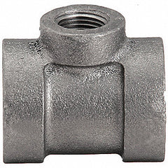 Anvil 0300046208 FIG 359 Pipe Reducing Tee, 2x2x1-1/2 in, FNPT, 125 lb, Cast Iron, Black