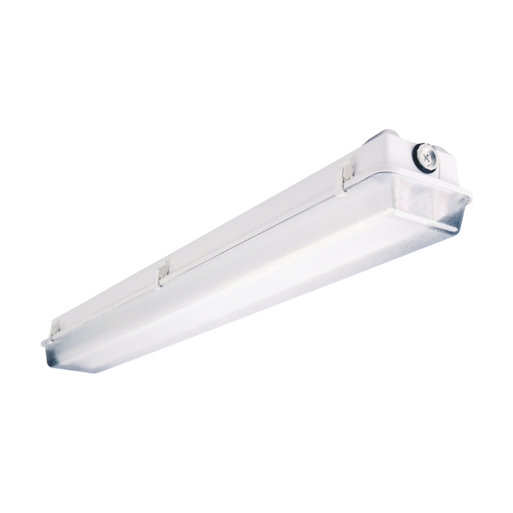 Metalux 4VT2-LD4-4-DR-UNV-L840-CD1-WL-U Vapor Tight Linear LED Light Fixture 4000 Lumens 38 Watts