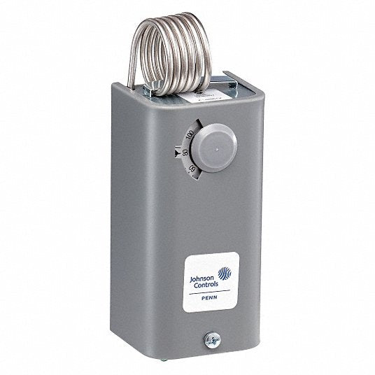 JOHNSON CONTROLS Johnson Controls A19BBC-2C Electromechanical T'stat 120/208/240 VAC (Each) Replaces White Rogers 201-16