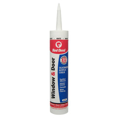 Red Devil 0846 Window & Door Siliconized Acrylic Caulk, White