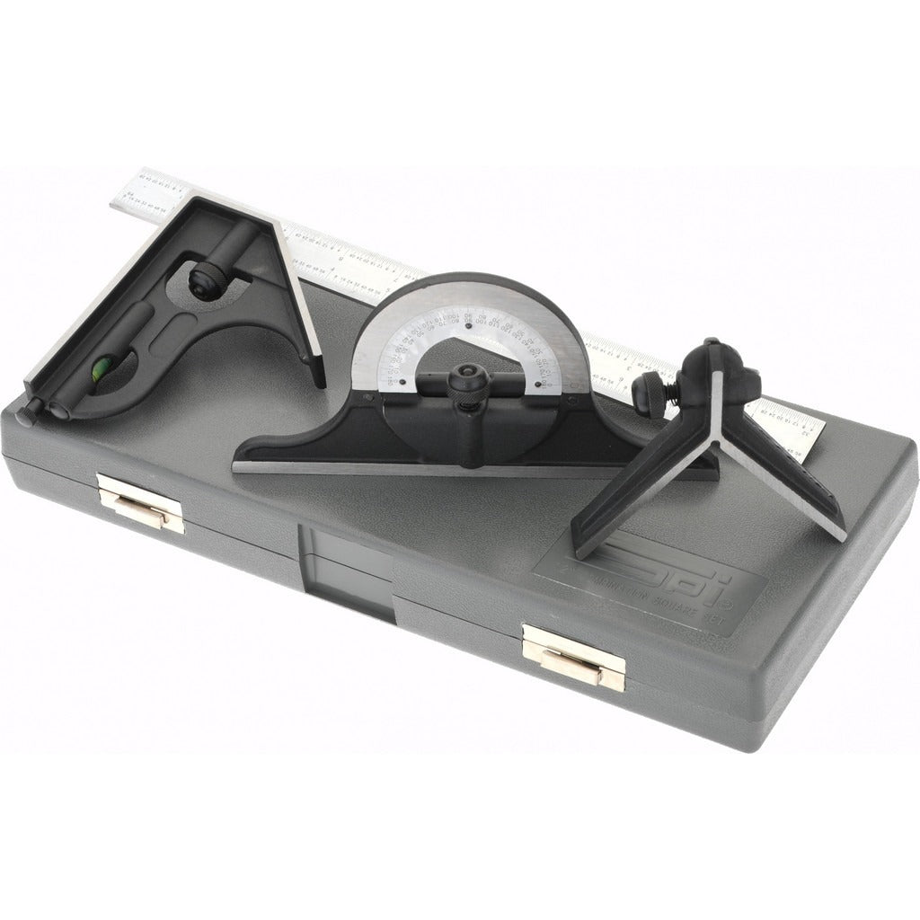 SPIROTHERM Spi 13-274-6 Combination Square Set 12in 4-piece
