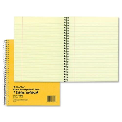 REDIFORM Rediform RED33008 Brown Board Notebook 80 Sheets