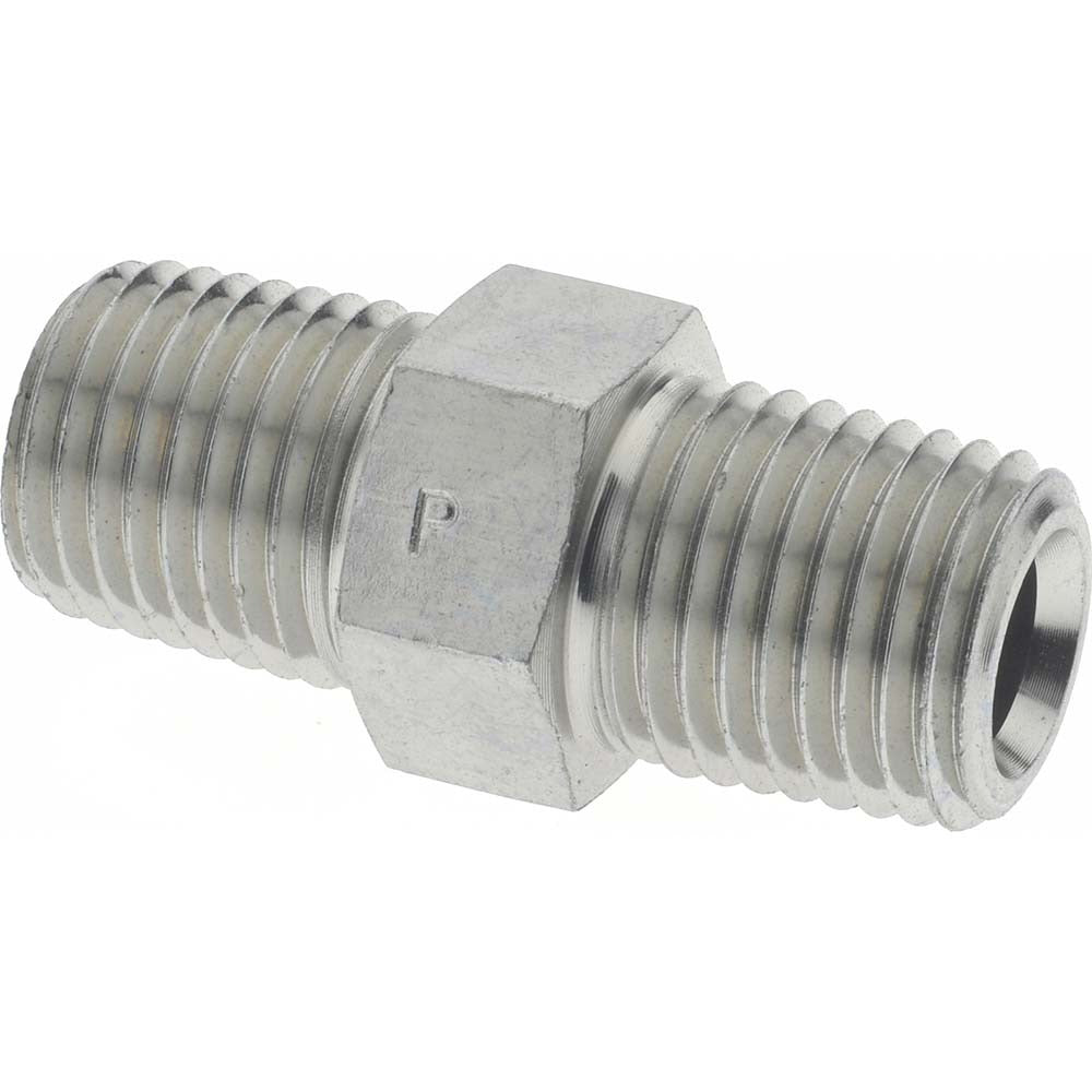 PARKER Parker 1/4 Ff-s Hex Plug 1/4 Inch Mnptf 6000 Psi