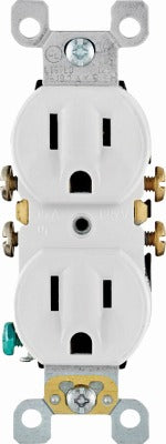 LEVITON Leviton Mfg Co M24-05320-WMP White Duplex Receptacle 10 Pack
