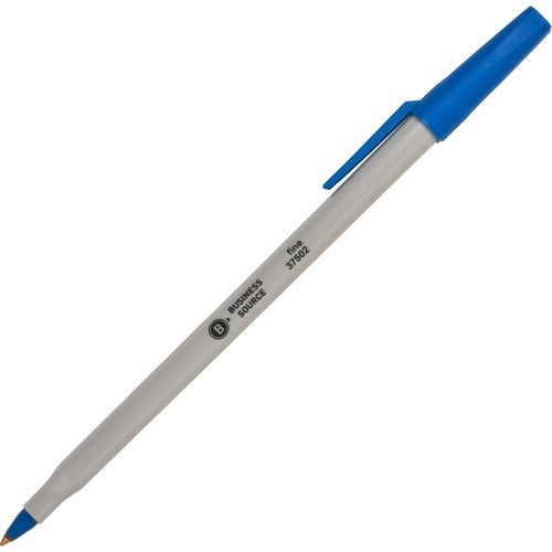 BUSINESS SOURCE Business Source BSN37502 Ballpoint Stick Pen Fine Tip