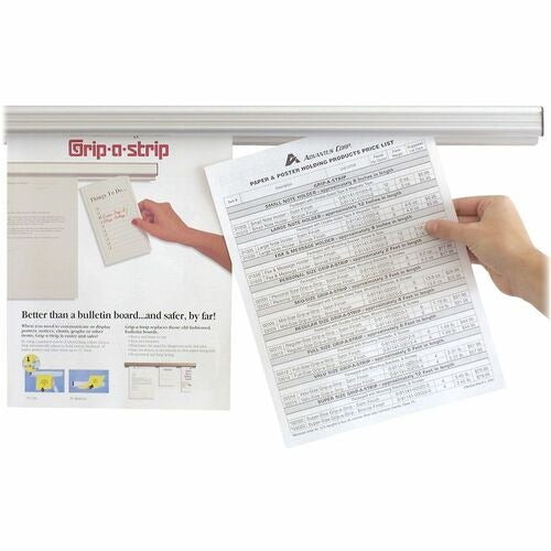 ADVANTUS Advantus Corp. AVT2010 Display Rail 48 Inch Satin
