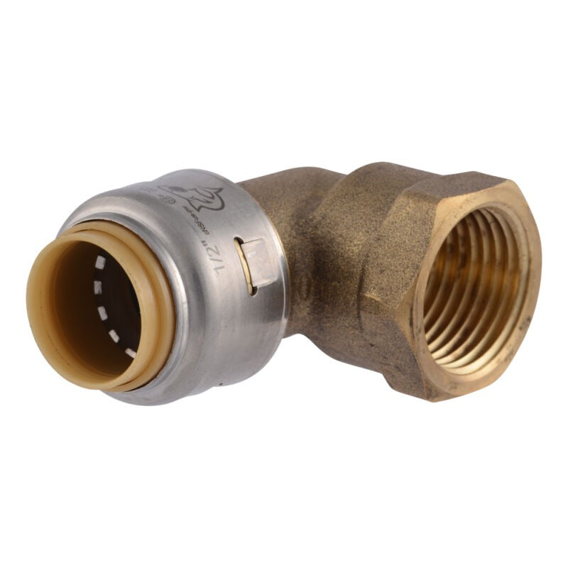 RWC Rwc UR308A Max Push Female Adapter Elbow 1/2 in x 1/2 in FNPT