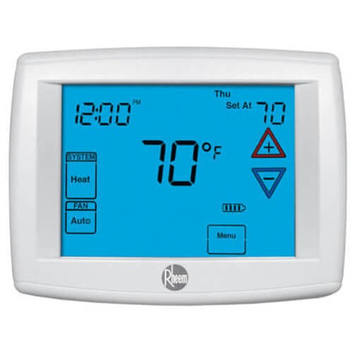 RHEEM Rheem RHC-TST314UNMS Touchscreen Thermostat (5-7/8 x 4-5/6 x 1-1/4 in) RHC-TST314UNMS