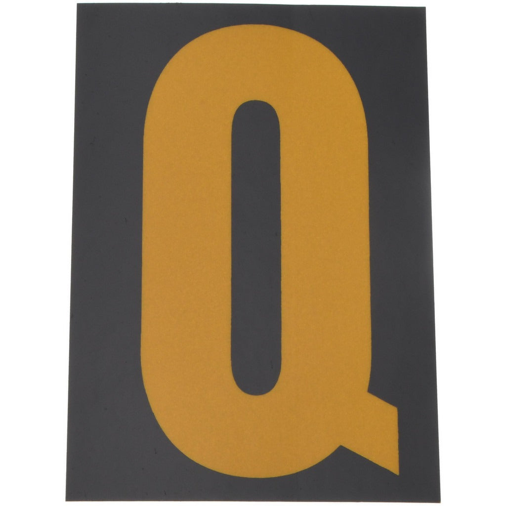 STRANCO Stranco RUM5PK-300-Q Number Letter Label Letter Q