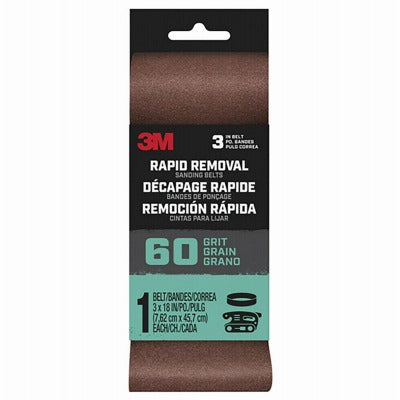 3M 3M Company BELT3X181PK60 Abrasive Sanding Belt 60 Grit