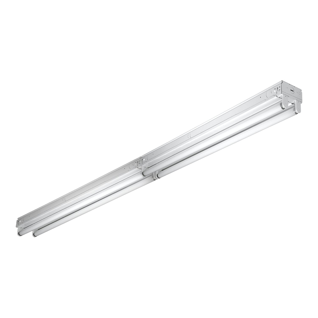 Metalux 8TSSF-232-UNV-EB81-U 4-Lamp, Tandem 8ft Standard Strip, 120-277V Electronic Ballast, T8