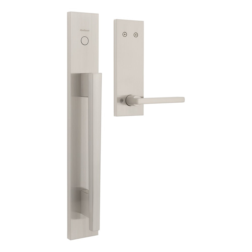 KWIKSET Kwikset 819CRHXHFLSQF-15 Dummy Exterior Handleset Satin Nickel