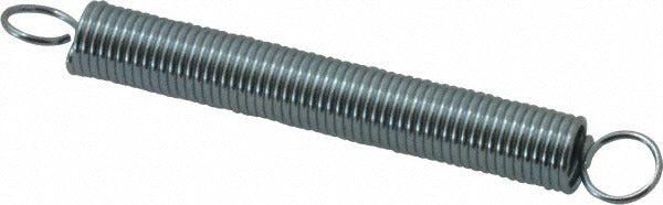 GARDNER SPRING Gardner Spring E12C Extension Spring 0.25 in Od Zinc-plated