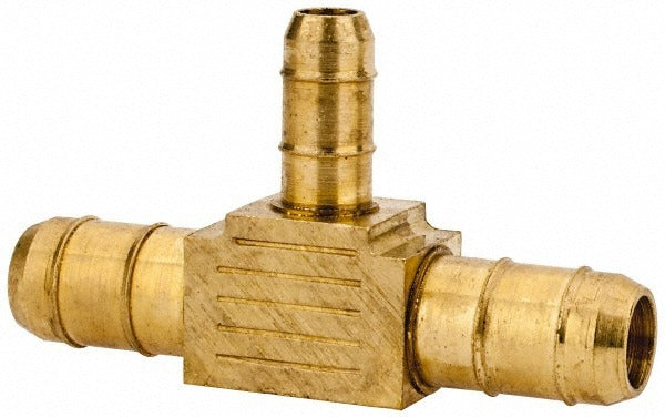 PARKER Parker 224-6-6-4 Barbed Tube Union Tee Brass Fitting