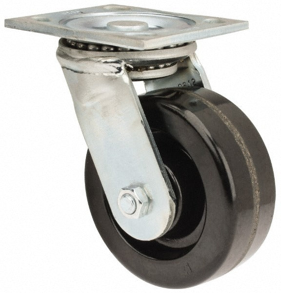 E.R. WAGNER E.r. Wagner 1F8805438000190 Swivel Top Plate Caster 1000 Lb