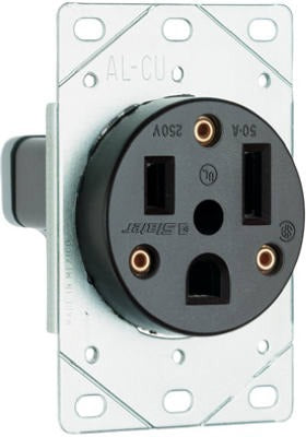 LEGRAND Pass Seymour 3804CC6 50A 250V Nema 6-50R Flush Outlet