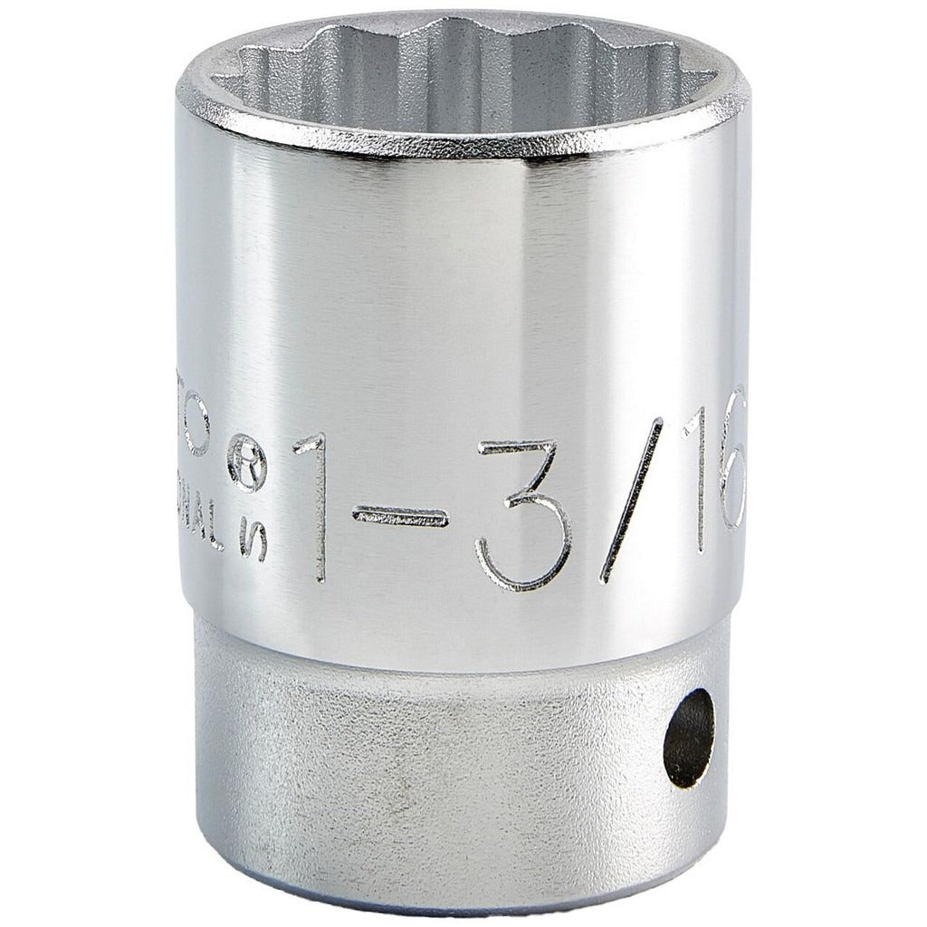 PROTO Proto J5538 Hand Socket 1-3/16 in 12-point 3/4 Drive