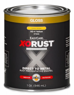 BSC PREFERRED Bsc Preferred XO4-QT Anti-rust Enamel 1 Qt Safety Yellow
