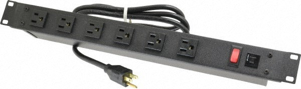 WIREMOLD Wiremold J60BOB Power Outlet Strip 6 Outlet Rack Mount