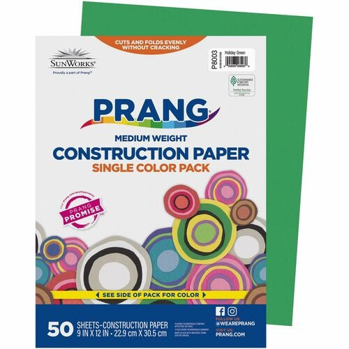 PACON Pacon PAC8003 Construction Paper 9x12 Inches 50 Pack
