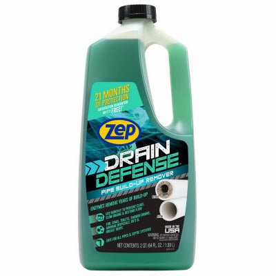 ZEP Zep Inc ZLDC648 Enzymatic Drain Build-up Remover 64 Oz