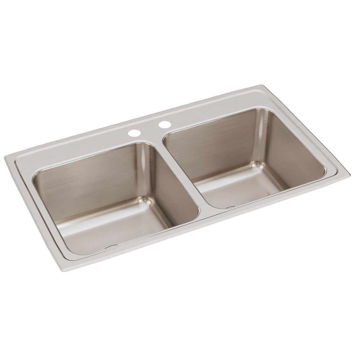 BSC PREFERRED Bsc Preferred DLR3319102 Double Bowl Drop-in Kitchen Sink