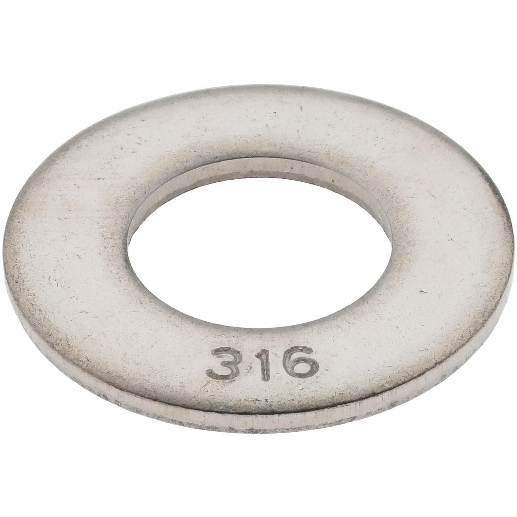 VALUE COLLECTION Value Collection SSWASHER1769 Flat Washer 3/8 in 316 Ss