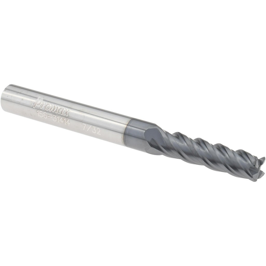 PROMAX Promax 156-31414 Corner Radius End Mill 7/32 in 4 Flute