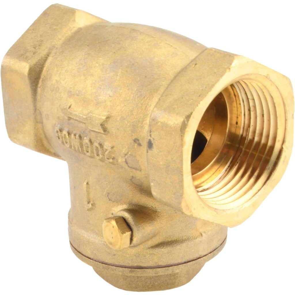 VALUE COLLECTION Value Collection 101-005NL Brass Swing Check Valve 1 in