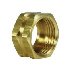 MIDLAND INDUSTRIES Midland Industries GHN1-H Brass Garden Hose Hex Nut