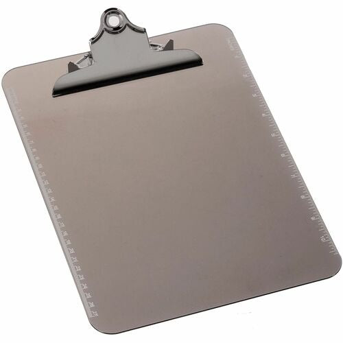 BUSINESS SOURCE Business Source BSN01861BX Plastic Clipboard 9x12 Smoke 12pk