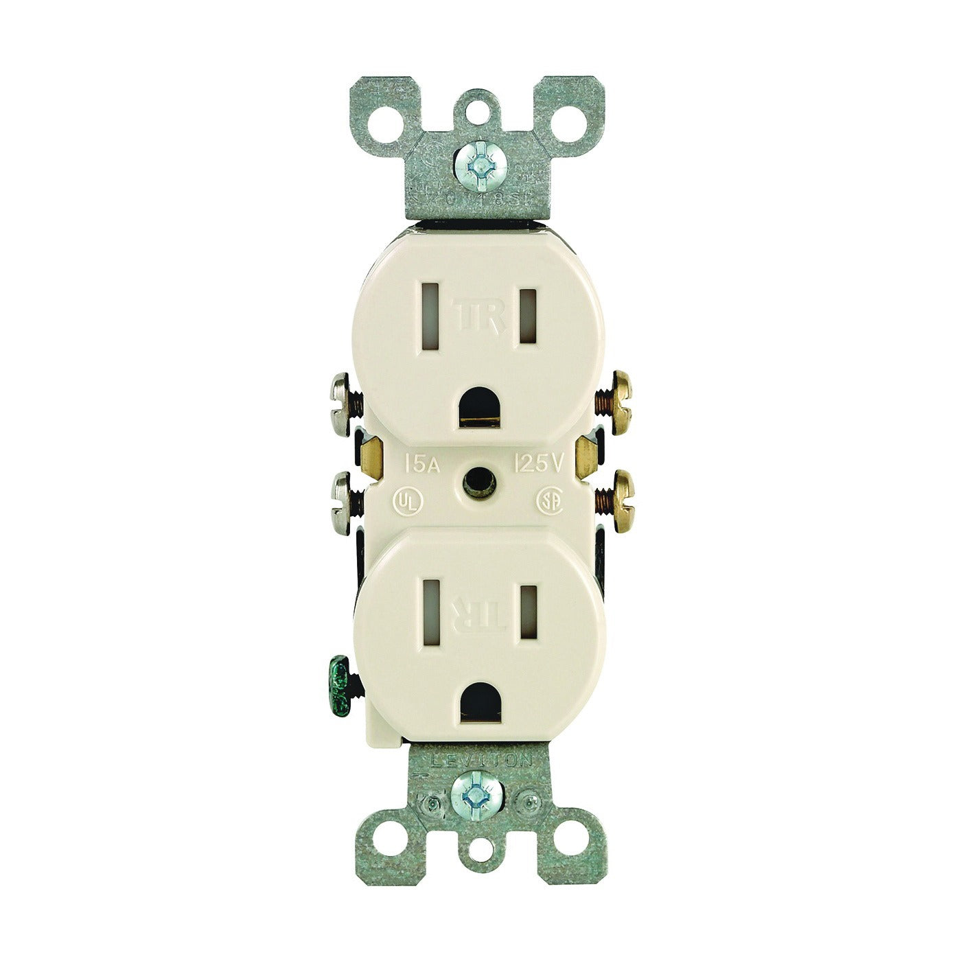 LEVITON Leviton N04-T5320-00T Tamper Resistant 5-15R Duplex Outlet 15A (Each)