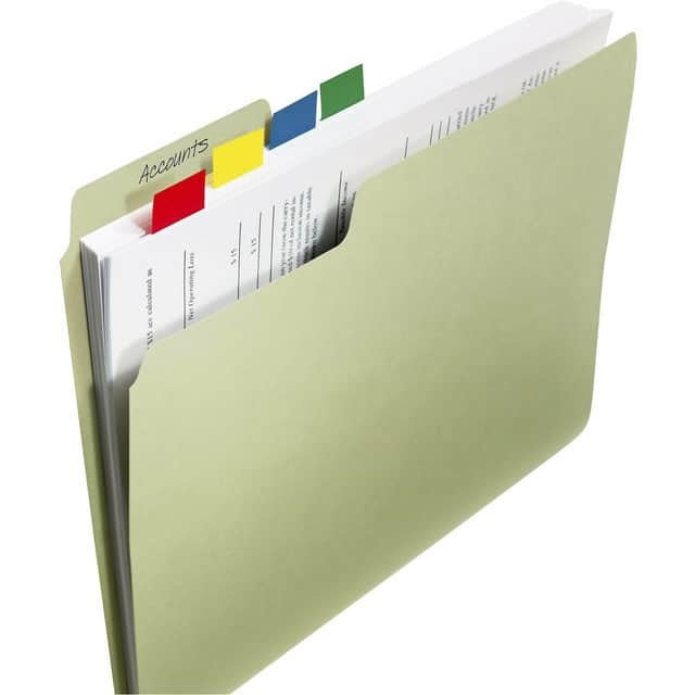 3M 3M MMM680PU2 Post-it Flags 1 in x 1.75 in (100 Pack 680PU2)