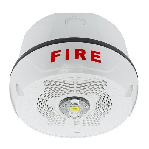 SYSTEM SENSOR System Sensor SPSCWKLED Outdoor Speaker Strobe White