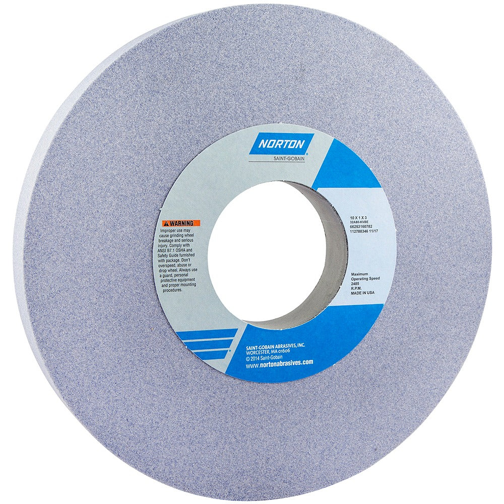 NORTON Norton 66253160782 Surface Grinding Wheel 80 Grit