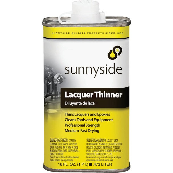 SUNNYSIDE Sunnyside 45716 Lacquer Thinner 1 pt Pack of 2