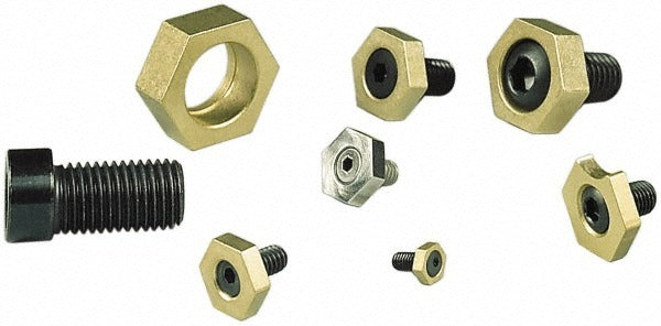 MITEE-BITE Mitee-bite 10584 Hex Clamp Washer 13/16 in Brass