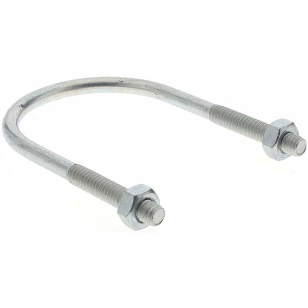 VALUE COLLECTION Value Collection 38758 Round U-bolt 1/4-20 Unc 1-1/2 in Pipe 5-pack