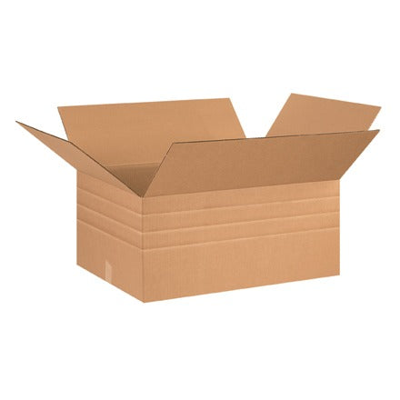 BSC PREFERRED Bsc Preferred MD262012 Multi-depth Corrugated Box 10-pack