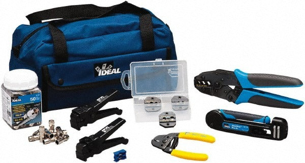 IDEAL INDUSTRIES Ideal 33-410 Compression Crimp Kit Coaxial Tools