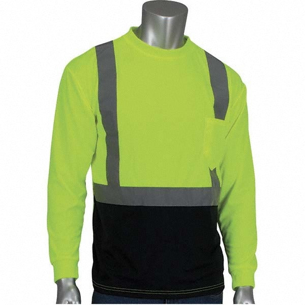 PIP Pip 312-1350B-LY/M Hi-vis Work Shirt Class 2 Medium