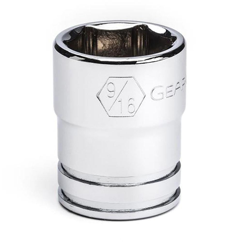 GEARWRENCH Gearwrench 80355 9/16 in 3/8 in Drive 6-point Hand Socket