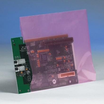 BSC PREFERRED Bsc Preferred PBAS345 Pink Anti-static Poly Bags 1000/case
