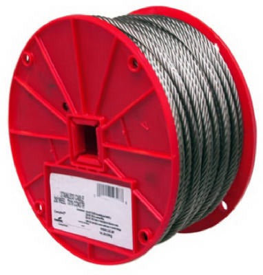 CAMPBELL Apex Tools Group Llc 7000426 Ss Cable 1/8 in 7x7 Type 316 250 Ft