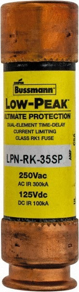 EATON Cooper Bussmann LPN-RK-35SP RK1 Time Delay Fuse 35A